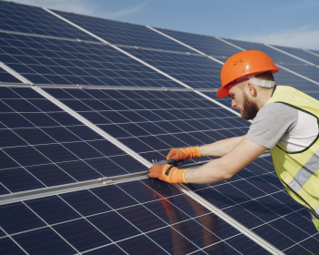 Alternative energy ecological concept.